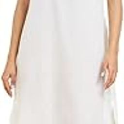 White Chikankari Cotton Midi Dress-image-44
