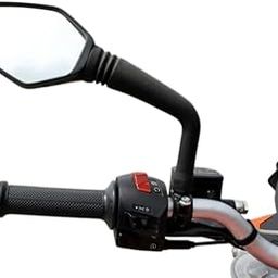 Meenu Arts Left Side Mirror Compatible for KTM Duke-image-39