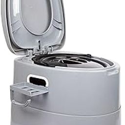 CALANDIS™ Outdoor Potty Detachable Inner Bucket Toilet for Trips Gray | Portable Toilets & Accessories | Hygiene & Sanitation | & Hiking | Outdoor Sports-image-89