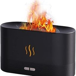 Dkriva Humidifier- for Room Moisture Air Humidifier for Bedroom with Flame Light Ultrasonic Cool Mist Car Humidifier with Flame Light Desktop Humidifier Office Bedroom (Multicolour)-13
