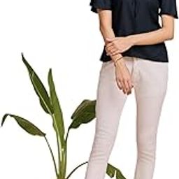 harshiv Enterprise Women's Bell Sleeve top Stretchy Fitted Top Rayon for Casual, Layering Soft Breathable FabricTrendy Cropped Shirt for Summer-picture-35
