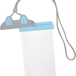 HAKIDZEL Phone Storage Bag Underwater Pouch for Swimming Beach and Travel Compact and Design Cute Cartoon Style Grey-image-53
