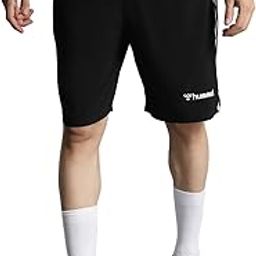 hummel Move Solid Regular fit Polyester Shorts for Men with Zipper Pockets Comfortable Breathable Fabric Stretchable for Everyday Use Ideal for Yoga Training Gym Running or Performance-picture-8