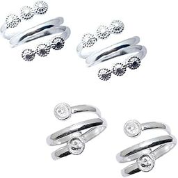 Kamada's Designer colorful Toe ring-image-6