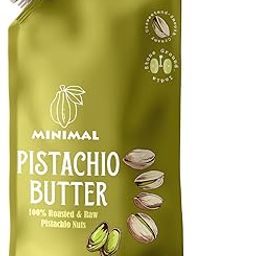 Minimal Premium Pistachio Butter - 200g 100% Natural Roasted Pistachios No Added Sugar & Preservatives Smooth & Creamy Stone Ground Pistachio Paste Use To Make Dubai Chocolate Kunafa-5