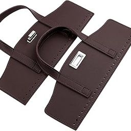 CALANDIS™ Crochet Bag Handles with Twist Lock Bag Accessories with Holes Purse Handles Brown | Handbag Accessories | Womens Handbags & Bags-image-40