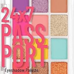 24/7 Passport Eyeshadow Palette for Eyes | 12 shades (Grand Arrival - Party)-image-31