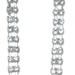 Rhinestone Bra Strap Adjustable Invisible Shoulder Strap Belt for Women Single Row Crystal Rhinestone Lingerie Strap thin Beaded Bra Straps for Women Fancy For Strapless Dress Party 1 pair-image-88