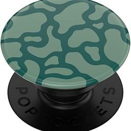PopSockets Translucent Phone Grip with Expanding Kickstand, PopSockets for Phone, Translucent PopGrip, Into The Woods - Camo Flow-77