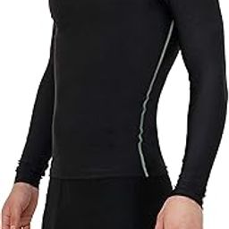 NEVER LOSE Men's Compression Ultima T-Shirt Top Skin Tights Fit Lycra Inner Wear Full Sleeve for Gym Cricket Football Badminton Sports (Limited Ed, S)-image-55