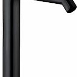 ENICET 12 Inch Pillar Tap, Matte Black Finish, 12 Inch Tall Extended Body, Stainless Steel 304, Black Tap for Wash Basin, Table Top Basin Tap for Bathroom, Deck Mount Pillar Cock (FE120BB)-picture-31