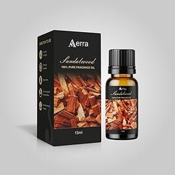 Aerra Sandalwood (Chandan) Fragrance Oil (15ml) for Puja, Diffuser, Candles | Long-Lasting Temple Aroma Oil for Weddings-image-2