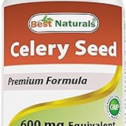 Best Naturals Celery Seed 600 Mg Tablet, 180 Count-15
