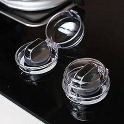 HARIVAN Gas Stove Knob Cover Kitchen Oven Knobs Cover Child safety Locks Gas Cooker Switch Protector for Baby Kids, Gas stove knob covers (Pack Of 2)-image-83