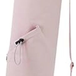 LR Decor E-Shop Yoga Mat Bag Women Men Zipper Fitness Pouch Carrying Bag for Training Sports Pink-image-4