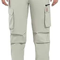 monte carlo Men's Regular Fit Cargo Pants | Solid Pattern Casual Trousers | Button Closure | Stylish & Comfortable Everyday Wear Cargo for Men's-picture-22