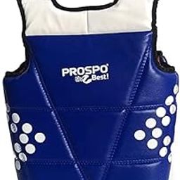 PROSPO Synthetic Taekwondo Chest Protector Reversible Size 2 (Multicolor)-image-62