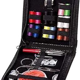 Sewing Kit Box 37 Pcs for Home & Travel – Mini Portable Hand Stitching Set with 14 Thread Spools, 10 Needles, Scissors, Seam Ripper, Thimble, Measuring Tape, Threader & More – Compact Mending Kit for Adults & Beginners-image-2