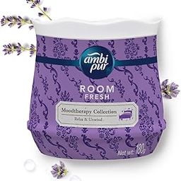 Ambi Pur MoodTherapy collection Room Fresh Gel, Relax & Unwind - Lavender, 180 g-12