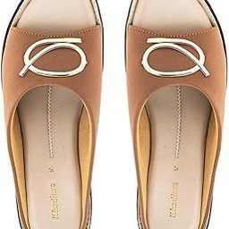 Wedge Heel Mule Slip On Sandal for Women-picture-24