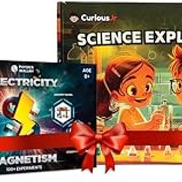 PW Science Kit 2-in-1 Gift Set | 150 Science Experiment Kit & Electricity and Magnetism Science Kit for 7 to 16 Years Old Kids | Educational Toys | Birthday Gifts Ideas for Kids-0