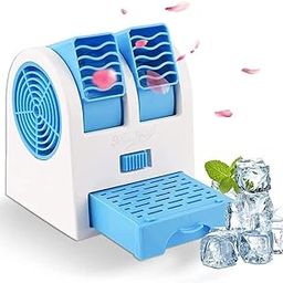 Experience Refreshing Coolness Anywhere with Arctic Cooler: Mini Air Conditioner & Humidifier | Portable Air Cooler Fan for Personal Space | Easy Way to Cool Any Space at Home or Office (Mini Cooler)-image-47