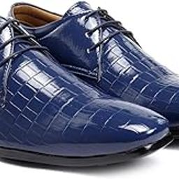 Men Height Increasing Synthetic Material Casual Lace-up Shoes-image-37