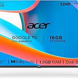acer 80 cm (32 inches) I Pro Series HD Ready Smart LED Google TV AR32HDIGU2841AT (Black)-image-44