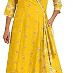 w for woman Floral 3/4 Sleeves Viscose Women's Jumpsuit-picture-41