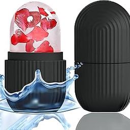 Oblivion Ice Face Roller For Face | Reusable ice Face Massager | Silicone Facial Ice Cube Roller for Eyes Neck Massage Glowing & Tighten Skin Remove Dark Circle Facial Ice Roller Scrubber (1 Pc)-picture-34