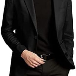 Mens Blazer Black Coat Stylish Latest Casual Formal Business Sports Jackets-image-11
