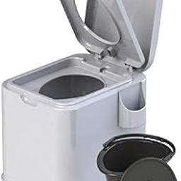 Supremo Absolute Easy To Use Portable Commode/Toilet Seat | Commode For Outdoor/Indoor | For Patients, Elders | Sutaible For Travel, Camping | Easy To Carry; White-image-47