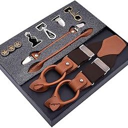 Suspender for Men Women Y Shaped Stylish Braces for Trousers Jeans Festivals Coffee-image-19