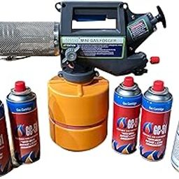SHoRI Combo Pack of Fogging Machine with 4 Gas Can and 1 Litre Chemical-18