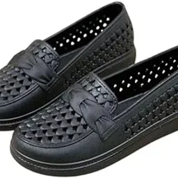 ftk Comfortable Plastic Mesh Non Slip Flat Shoes for Women Breathable & Lightweight-picture-39
