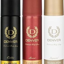 DENVER Caliber, Honour & Imperial Nano Nano Deodorant For Men 50 ML Each, Pack Of 3 |Long Lasting Fragrance-image-18
