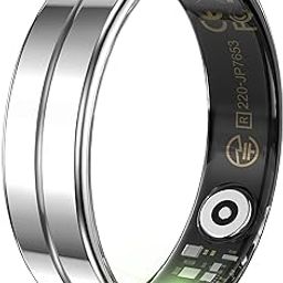 Smart Ring for Men Women Ultra Thin Fitness Ring Heart Rate Monitor Sleep Ring Health Tracker Pedometer Step Counter Smart Rings for Android & iOS-picture-30