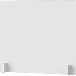 LOOM TREE® Desk Divider Privacy Divider Checkout Counter for Call Center Countertop White | 1 Desk Divider 2 Mounting Buckle-picture-19