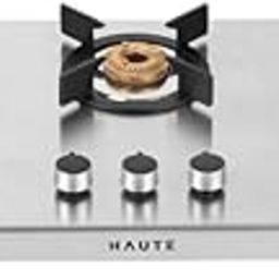 Haute Kitchen Evoque series 2 X SABAF Steel 3Burner Manual Stove | 2MM thick steel | 1 Jumbo 1 Medium 1 Small |Door Step Service | 2 year (5 years on Body, Burners)-image-36