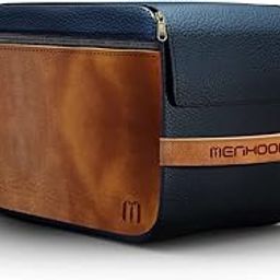 Travel Bag | Unisex Toiletry Bag | Vegan Leather Grooming Kit Organizer | Bathroom Accessories | Shaving Kit | Trimmer Bag | Travel Pouch | Cosmetics Storage Bag-image-74