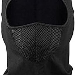 Navkar Crafts Polyester Multi Functional Pollution & Winter Face Mask, Balaclava, Neck Warmer Ninja Mask, Cap Black-image-42
