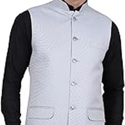 Polyester cotton modi nehru jacket-image-42