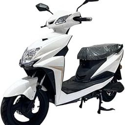 MIOOX Electric Scooter with 48V 30AH Lithium Battery, 120-140km Range, 45km/h Speed, Disc & Drum Brakes, LED or LCD Headlight, Comfortable Seat, Non-RTO, 3-Year Battery Warranty (White)-image-17