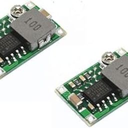 INVENTO 2PCS Mini 360 DC-DC Voltage 3A Step Down Power Converter Buck Module Adjustable 3V 5V 16V Power MP2307 Chip-1