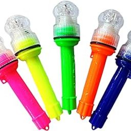 Fishing and Multi Purpose Signal Light/Lamp/Strobe with High Velocity Energy-Saving Signal Light(Automatic-Flash) (Double Color-Light) (RED)-image-2
