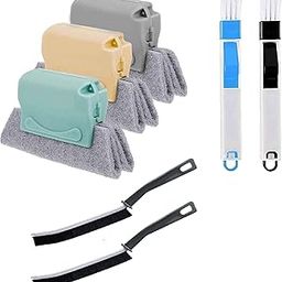 FLIP MART 7 PCS Sliding Window Groove Cleaning Brush, Window Slot Door Track Gap Dust Cleaning Brush (7 Cleaning Combo)-image-93