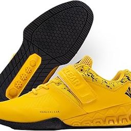 MANUEKLEAR Deadlift Shoes, Strong Anti-Slip Lifting Shoes for Men, Professional Training Weightlifting Shoes for Men and Women, Squat Shoes for Powerlifting with Rubber Non-Slip Sole-picture-29