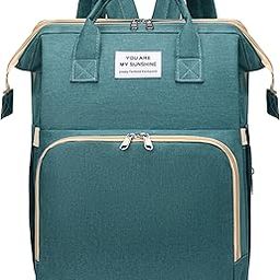 Yindella Foldable Mummy Bag with Baby Bed Bassinet | Diaper Bag | Backpack, Folding Crib, Travel, Foldable Infant Sleeper Nest for Girls and Boy,-image-95