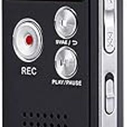 Digital Voice Recorder 16GB Voice Recorder with Playback for Lectures - USB Rechargeable Dictaphon Upgraded Small Tape Recorder-4