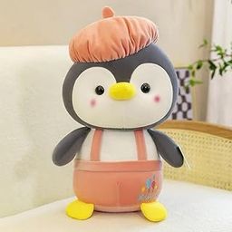 SCOOBA Cap Penguin Plush Soft Toy 35cm Penguin Plush Toy, 35cm, Soft and Cute Cartoon Design, Fun Stuffed Animal-5